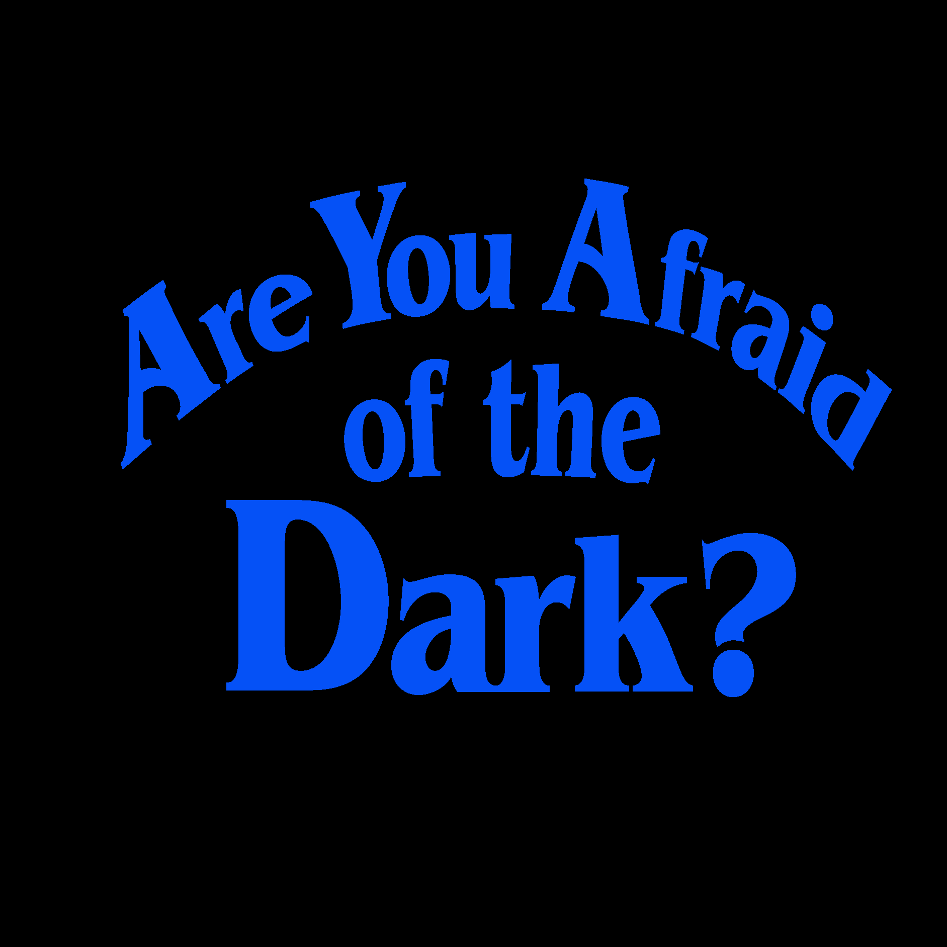 Are You Afraid Of The Dark TV Show  New Logo Vector Logo